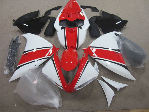 Best 2012-2014 Red White Yamaha YZF R1 Bike Fairing Kit Canada Best 2012-2014 Red White Yamaha YZF R1 Bike Fairing Kit Canada