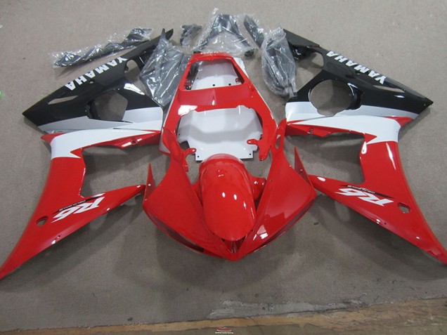 Best 2003-2005 Red White Yamaha YZF R6 Motorcycle Fairings Canada Best 2003-2005 Red White Yamaha YZF R6 Motorcycle Fairings Canada